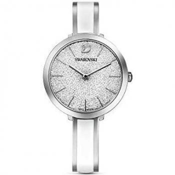 Swarovski Elegant Crystalline Delight Metal Watch, White female, Sizes: ONE SIZE