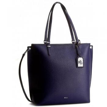 Ralph Lauren - Bolso al hombro de Piel para mujer azul turquesa
