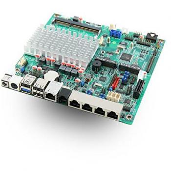 Jetway NF9VT-2930 Intel Celeron Quad Core Mini-ITX MB con 1 x RJ11 y 4 x RJ45.