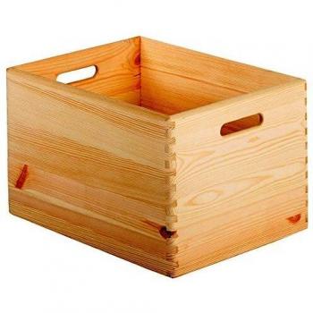 ASTIGARRAGA KIT LINE Caja de madera apilable 40x30x14