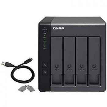 QNAP TR-004 4 Bay Hard Drive Enclosure Direct Attached Storage