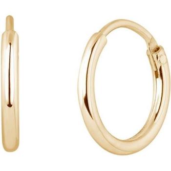 Aros Earcandy Sassa en Plata 925 con baño de oro 18k