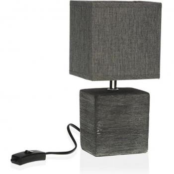 Versa Lámpara de Mesa Cubo Negra