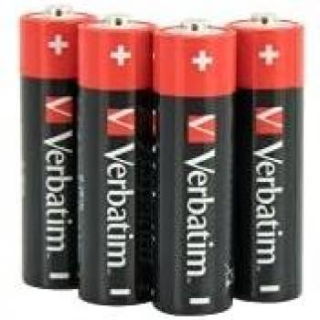 Pilas Alcalinas Verbatim LR6 AA 49501 (x 4)
