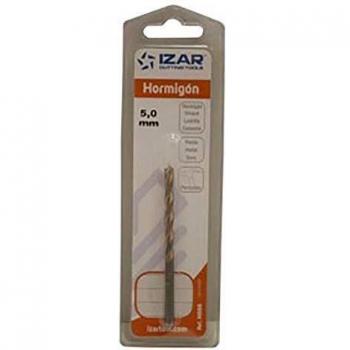 Izar 67928 Serie M886 Broca Punta Metal Duro Pared Profesional, 5 x L85 mm