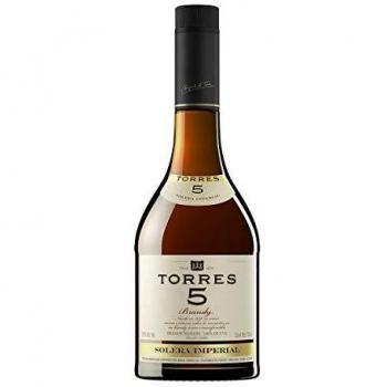 TORRES BRANDY 5 Solera Reserva, Brandy, 70 cl - 700 ml