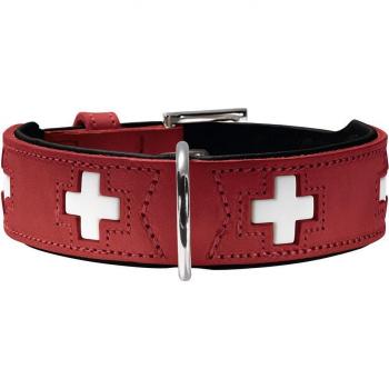 Collar para Perro Hunter Swiss Rojo/Negro Tamaño 50