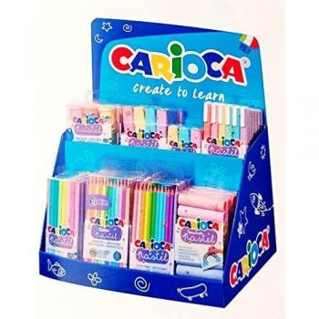 CARIOCA COUNTER DISPLAY COLORATE PENCILS 67 PCS