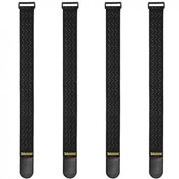 Trilancer Elastic Cinch Straps with Anti-Slip Strips, 24 x 2