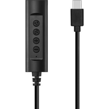 Auricular Controlador USB-C Sandberg 1.5m con micrófono y control de volumen