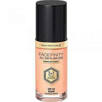Max Factor Facefinity 3-in-1 All Day Flawless Liquid Foundation, SPF 20 - 35 Pearl Beige