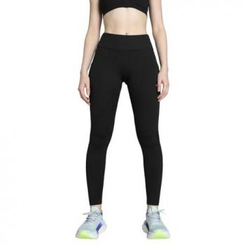 Puma Run Favorites Brushed Velocity Tight, Mallas largas para running mujer, color negro (L), ceñidas, deportivas, multideporte, fabricadas en poliéster reciclado y sostenible