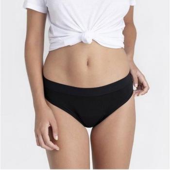 Braguitas Menstruales Kiwitas Classic Sporty Negro Talla M