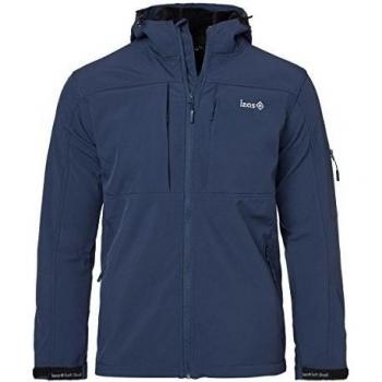 Izas Berry - Chaqueta softshell para hombre, color azul noche, talla L