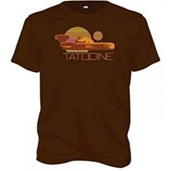 SD toys - T-Shirt Star Wars - Tatooine Brown Homme Taille M - 8435450204715