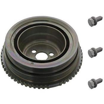 Polea desacoplada para cigüeñal con anillo sensor y tornillos FEBI BILSTEIN 44817, paquete de uno