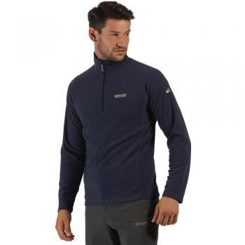 Regatta Men's Montes Lightweight Half Zip Fleece - Navy - Size: XXL