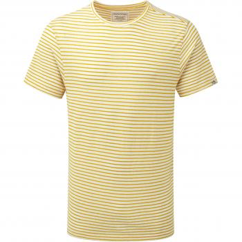 Bernard de manga corta para hombre camiseta - Mostaza inglesa, grande
