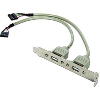 Gembird 2x USB 2.0 Internal Interface Adapter and Bracket