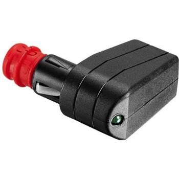 Enchufe Universal Acodado 12/24V, 7.5A