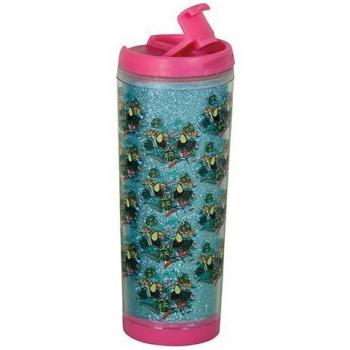Tropical taza de viaje taza de cafe multicolor