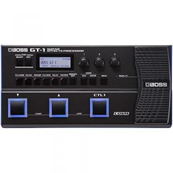 Procesador de efectos de guitarra BOSS GT-1 — Generador de sonido BOSS prémium integrado en una unidad de suelo ligera y compacta