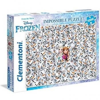 Clementoni - Puzzle de 1000 Piezas, diseño Frozen