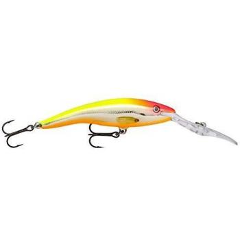 Rapala Bx Brat-Material Cuerpo de Balsa-Señuelo Pesca en Agua Dulce-Profundidad de Nado 0,9m-5cm/10g-Hecho en Estonia-Blue Ghost, Unisex-Adult, Clown Silver, 13 cm / 42 g