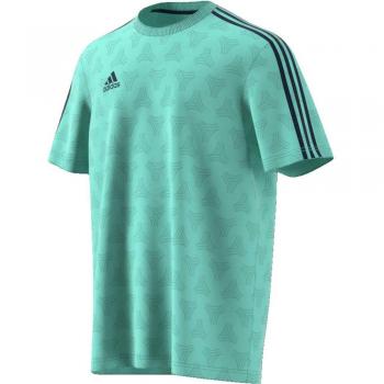 adidas Tan MW Jqd Jersey, Hombre, Clear Mint, L