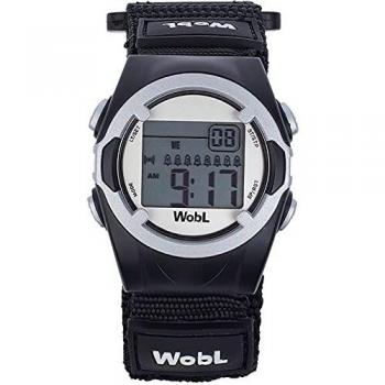 WobL - NEGRO 8 Alarm Reloj Recordatorio Vibratorio