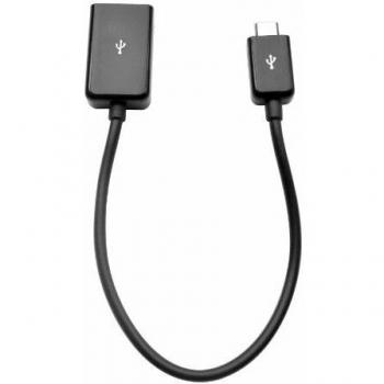 Adaptador USB OTG Heden 11pin para smartphones Samsung GALAXY - Cable de 20cm, Negro