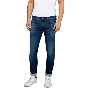 Replay Slim Fit Hyperflex Anbass Jeans Dark Blue 29/L32