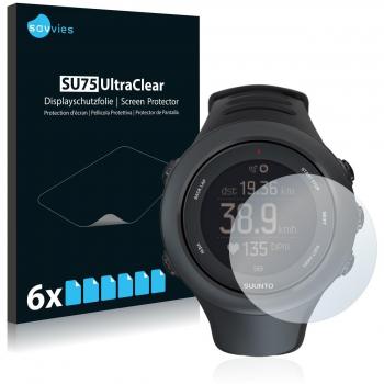 savvies Protector Pantalla Compatible con Suunto Ambit3 Sport Black/Vertical