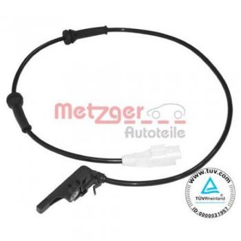 Sensor ABS Metzger trasero para Citroen C4 y Peugeot 307 con control ESP