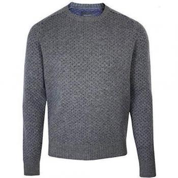 Peter Werth - Jerséi - Manga Larga - para hombre gris Stanley | Silver Marl/Pur X-Large