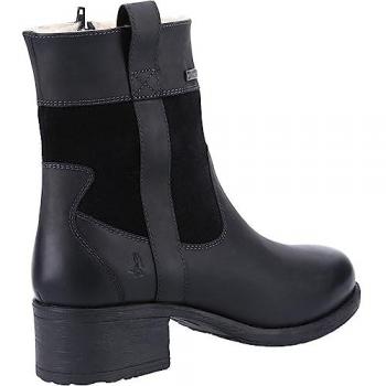 Hush Puppies Women's Saskia Leather Fashion Boot - Black, UK Size 3