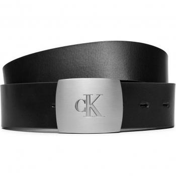 Calvin Klein Men's Black Luxury Leather Belt - Size 100 cm (40 Inches)