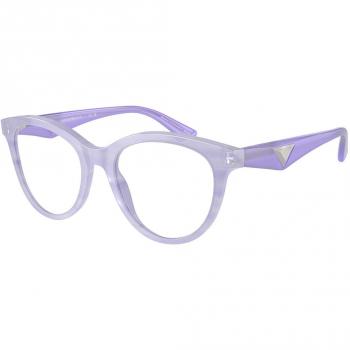 Emporio Armani EA3236 6113 Armazones para Mujer Purple, Lentes Recetados Para Mujer Purple, Gafas Recetadas para Mujer Purple