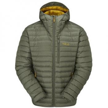 Rab Microlight Alpine Down Jacket for Men - Light Khaki - Size 2XL