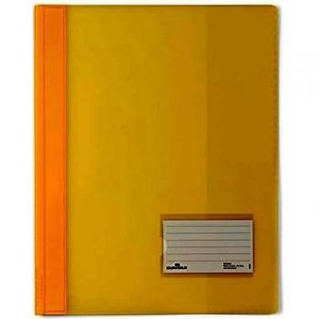 DURABLE Hunke & Jochheim Duralux - Carpeta (lámina translúcida, para A4, 280 x 332 mm), color amarillo