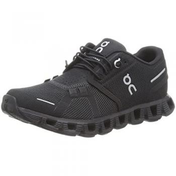 On Running Cloud 5 Women's Black Sneakers, Size 6 US