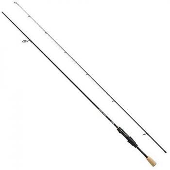 Mitchell Caña Spinning Epic MX2, caña de pescar giratoria, diseñada para pesca con señuelo ligero, adecuada para perca, trucha, chub y lucioperca, unisex, color negro/dorado,