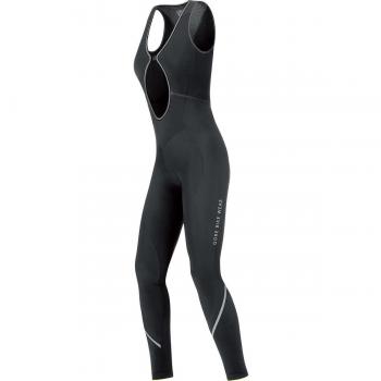Gore Bike Wear Power Lady 2.0 Thermo+ - Culote con tirantes para mujer, color negro, talla 34