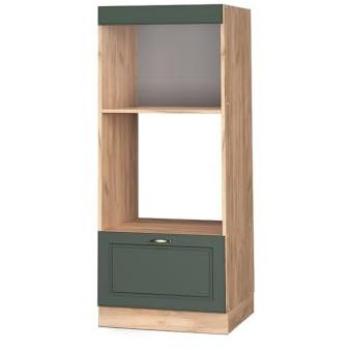 Armario para Microondas Fame-Line, 60 cm Abierto, Verde Dorado Casa de Campo