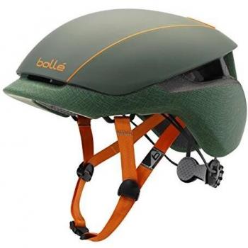 bollé Messenger Standard Cascos Ciclismo, Unisex Adulto, Khaki/Orange, 58-62 Cm