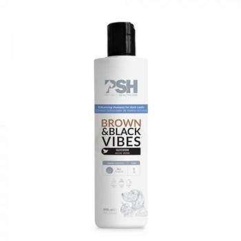 Champú Hipoalergénico para Perros y Gatos de Pelo Marrón y Negro con Glicerina y Aloe Vera - Sin Perfumes ni Colorantes - 300 ml