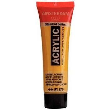 Amsterdam Acrílico 20ml Azo Amarillo Profundo