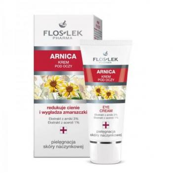 FlosLek Pharma Arnica Eye Cream for Eye Bags and Wrinkles 30 ml