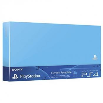 Sony - Carcasa Intercambiable Para Consola Playstation 4, Color Azul Aqua