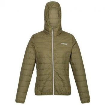 Chaqueta Acolchada Hillpack para Mujer de Regatta, ligera, impermeable, con capucha ajustable, relleno sintético, compactable y transpirable